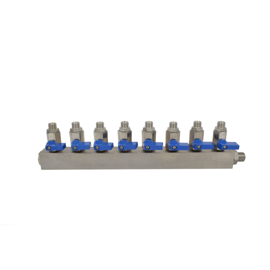 Reuther-Systems Leimverteiler